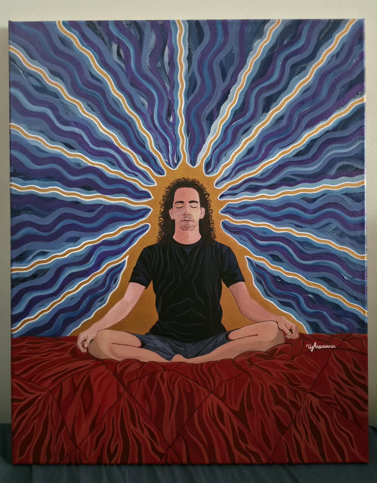 Golden Connection — original artwork by Gallery of an Artistic Soul