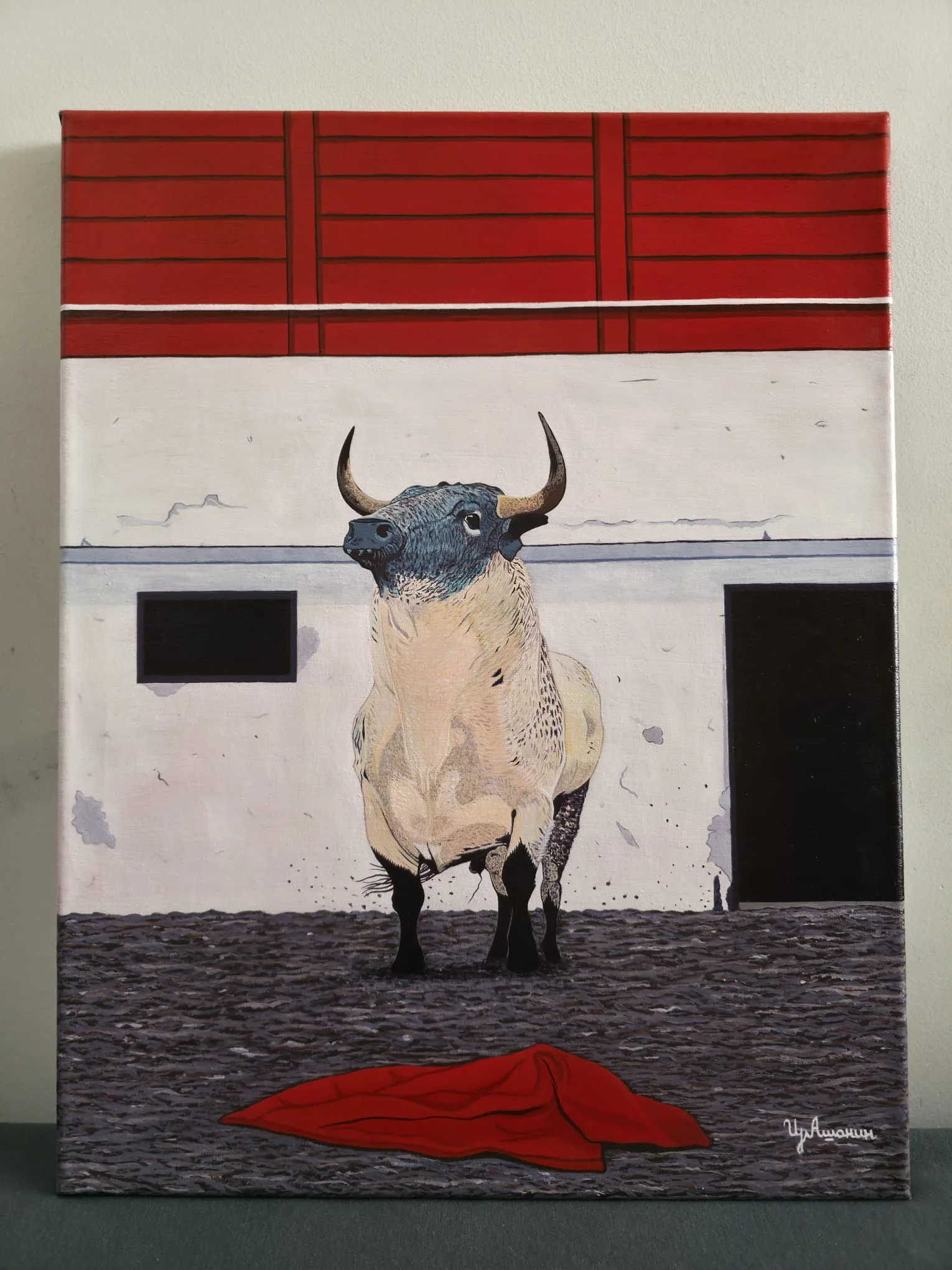 "The Winner" Painting — original artwork by Gallery of an Artistic Soul
